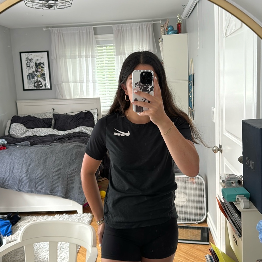 black nike softball dri-fit size small